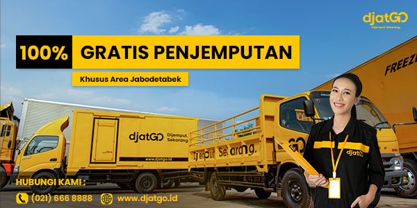 Layanan Penjemputan Barang Gratis, Cuma di Djatgo!