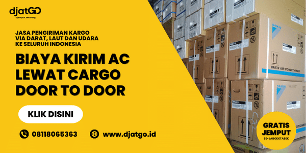 Kirim AC Lewat Cargo