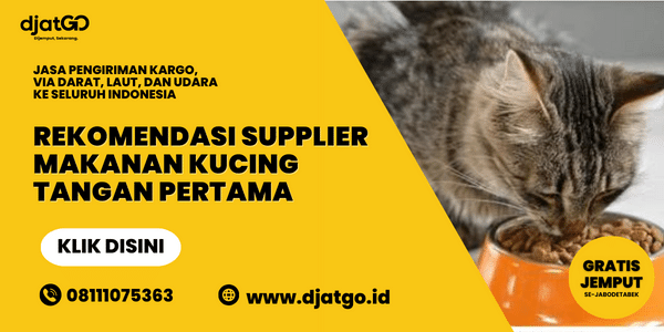 Supplier Makanan Kucing Tangan Pertama Murah