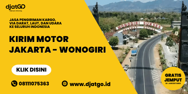 Kirim Motor Jakarta Wonogiri