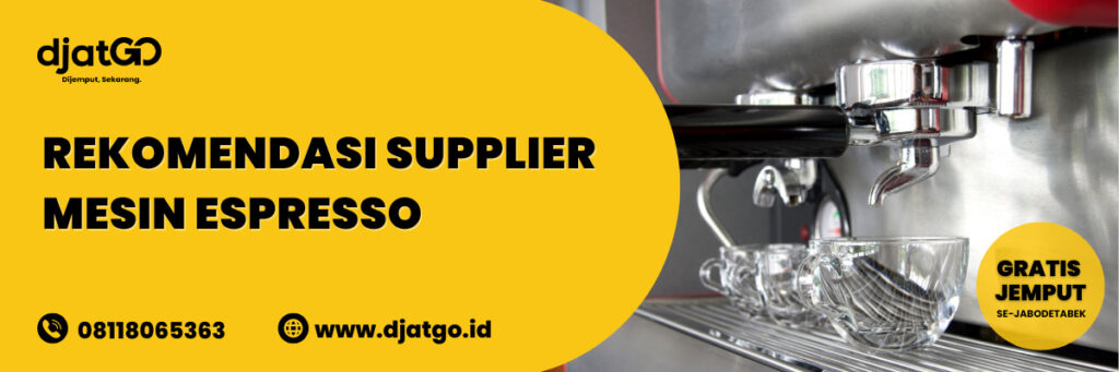 Supplier Mesin Espresso