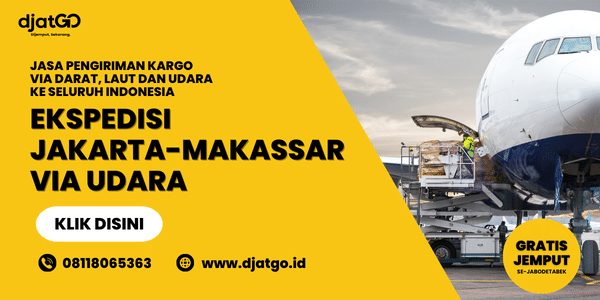 ekspedisi jakarta makassar via udara