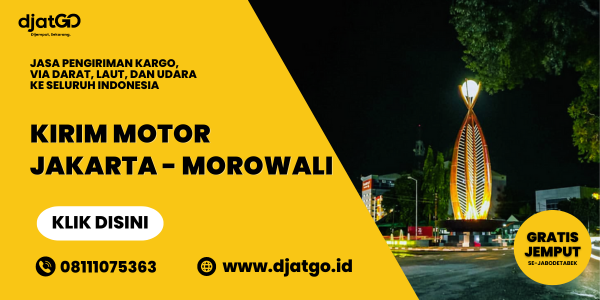 Kirim Motor Jakarta Morowali