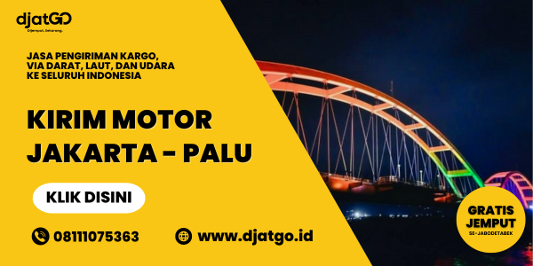 Kirim Motor Jakarta Palu