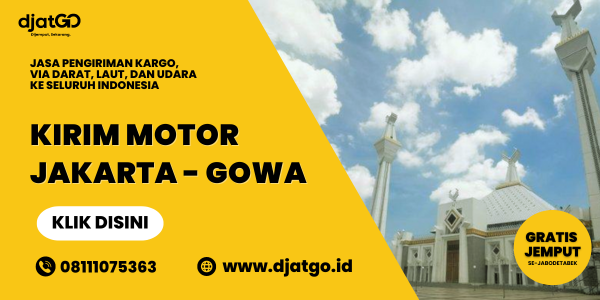 Kirim Motor Jakarta Gowa