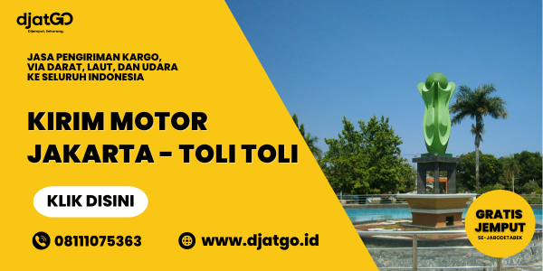 Kirim Motor Jakarta Tolitoli
