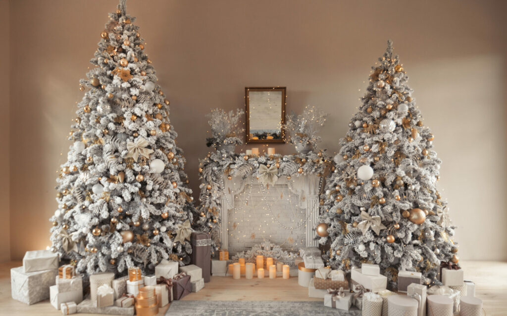 Pohon Natal Dalam Satu Tempat