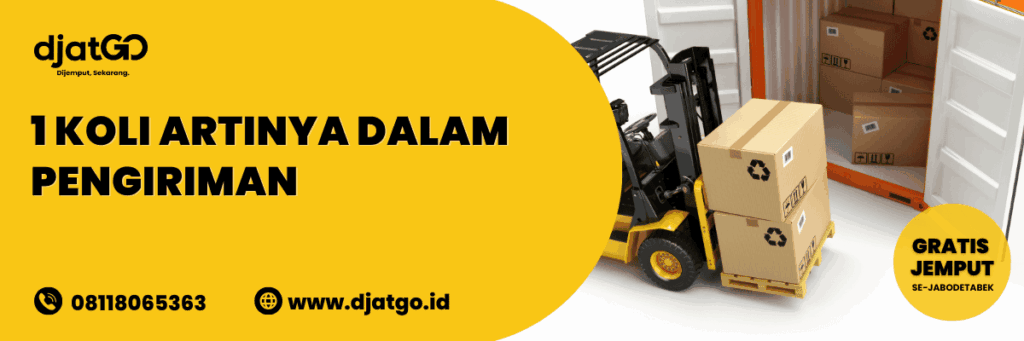 1 Koli Artinya Dalam Ekspedisi