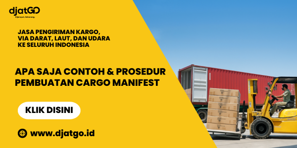 Prosedur Pembuatan Cargo Manifest