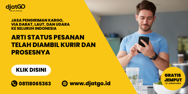 Status Pesanan Telah Diambil Kurir