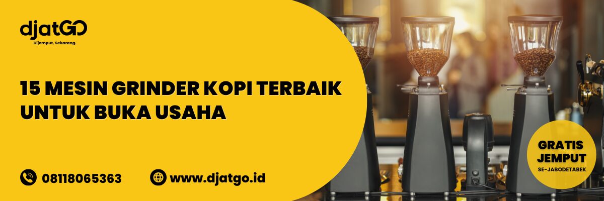 15 Mesin Grinder Kopi Terbaik Untuk Buka Usaha