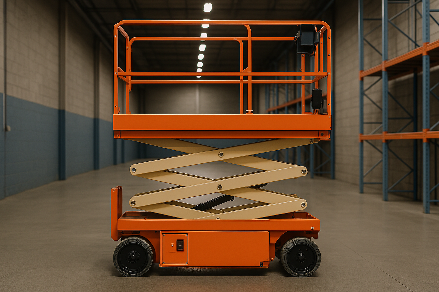 Alat Pemindah Barang Berat Scissor Lift Electric