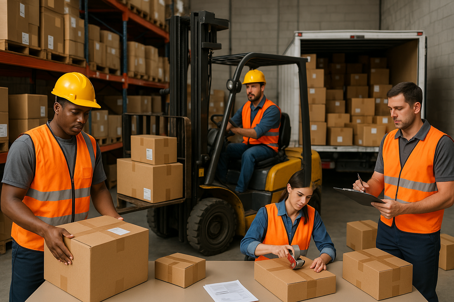 Contoh Cross Docking