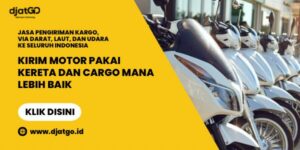 Kirim Motor Pakai Kereta