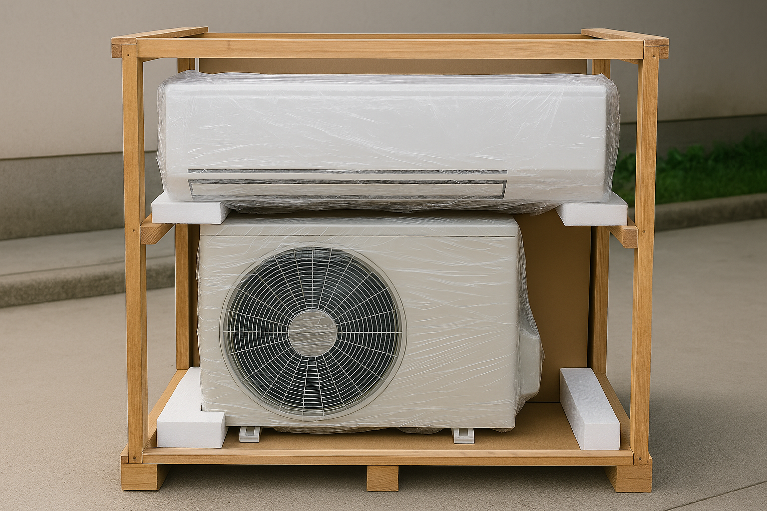 Packing AC dengan Aman
