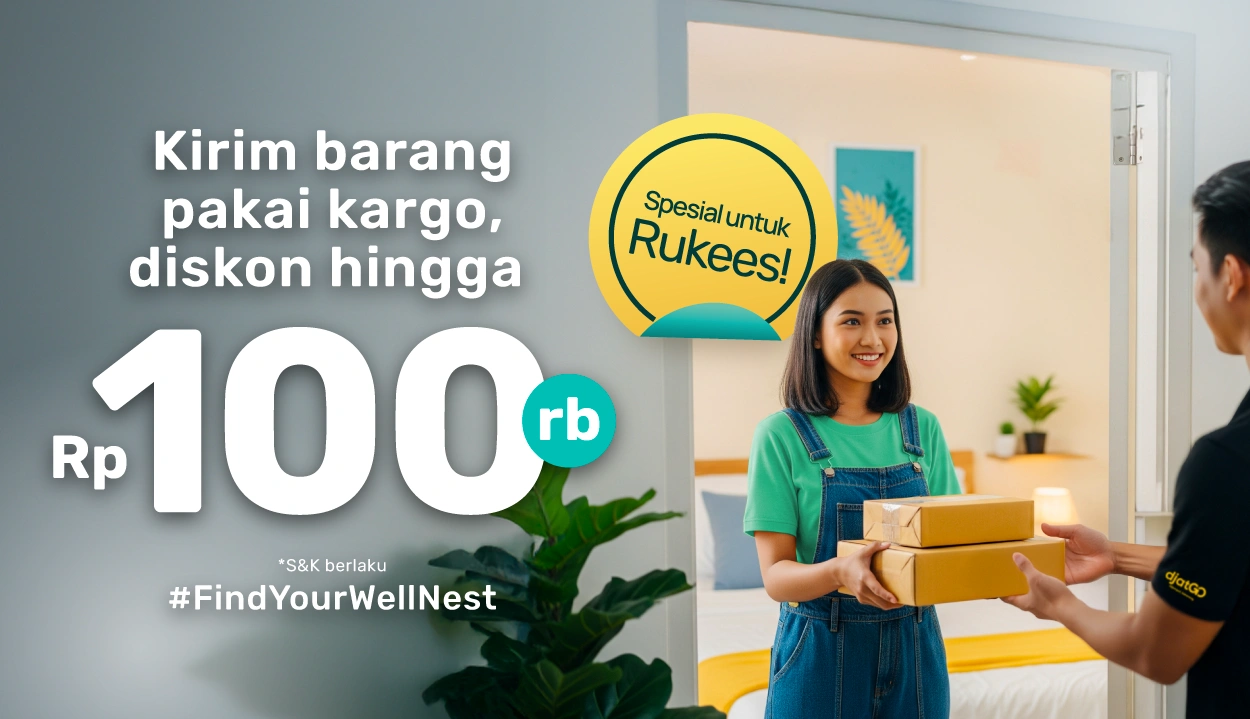 Pindahan Kost Rukita ke Luar Kota Dapat Diskon dari Djatgo