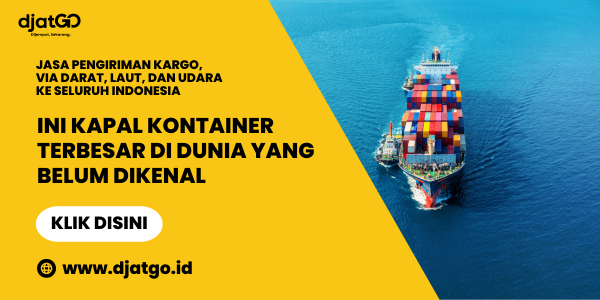 Ini Kapal Kontainer Terbesar di Dunia