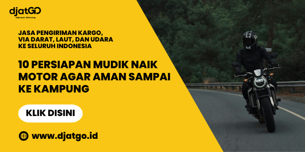 10 Persiapan Mudik Naik Motor Agar Aman Sampai ke Kampung