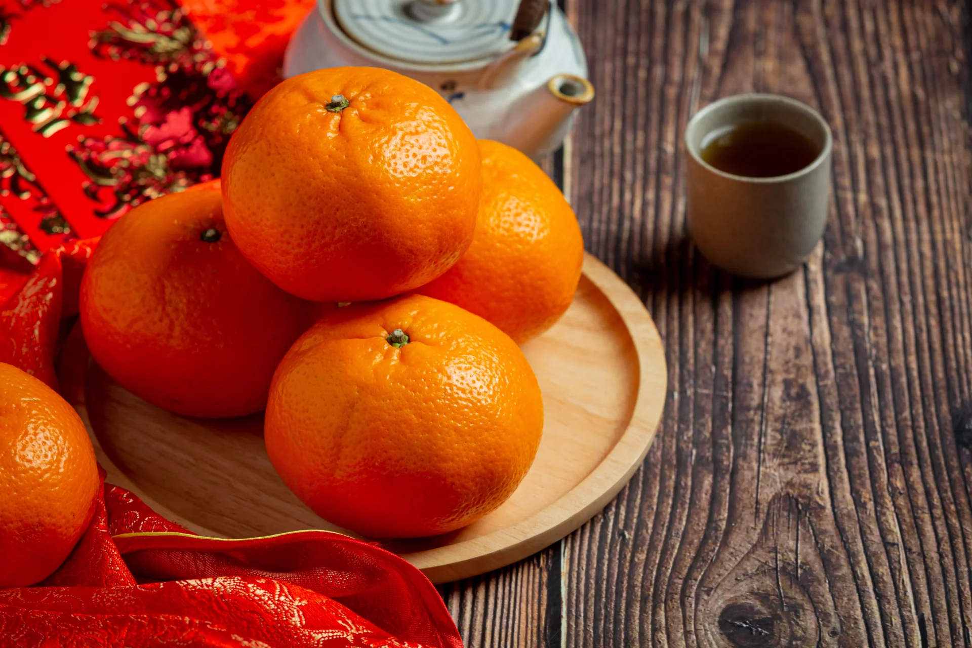 Ornamen Jeruk Mandarin