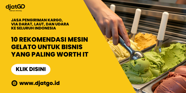 10 Rekomendasi Mesin Gelato untuk Bisnis yang Paling Worth It