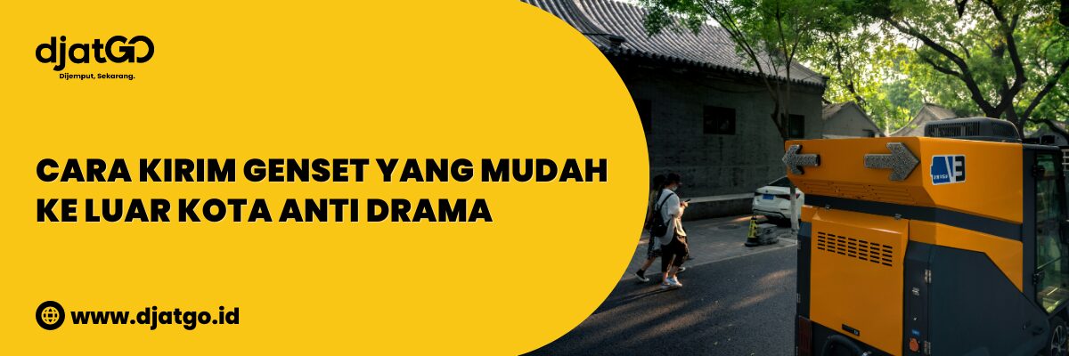 Cara Kirim Genset yang Mudah ke Luar Kota Anti Drama (1)