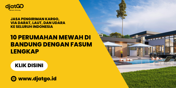 10 Perumahan Mewah di Bandung dengan Fasum Lengkap