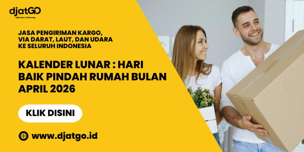 Kalender Lunar Hari Baik Pindah Rumah Bulan April 2026