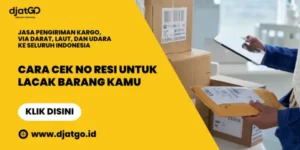 Cara Cek No Resi