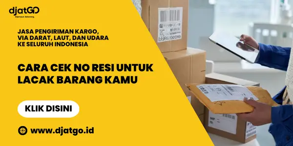 Cara Cek No Resi