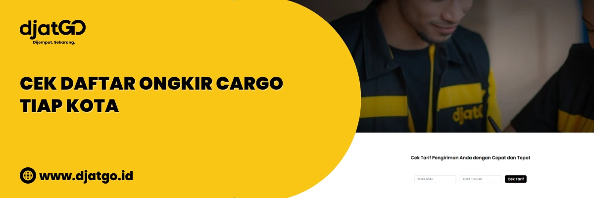 Cek Ongkir Cargo Tiap Kota 1