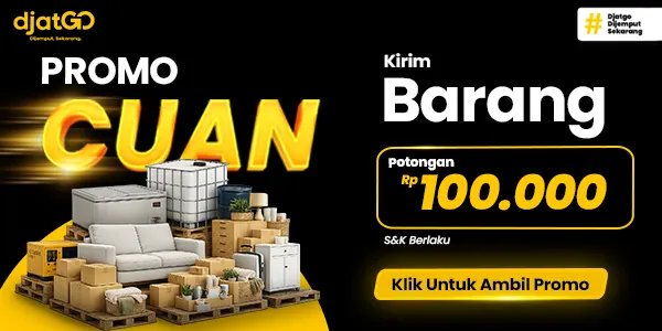Promo Cuan Kirim Barang di Djatgo