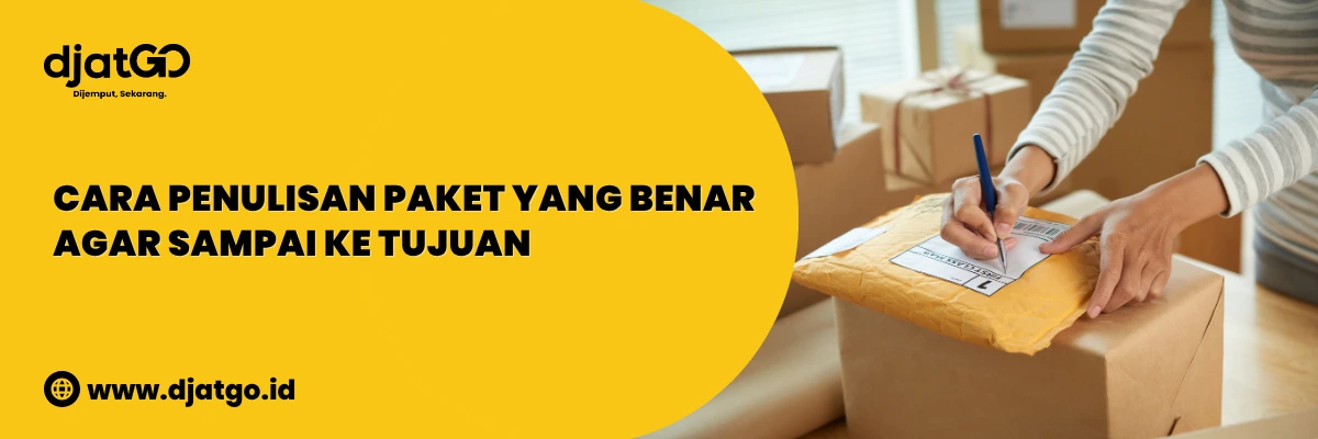 Cara Penulisan Paket yang Benar