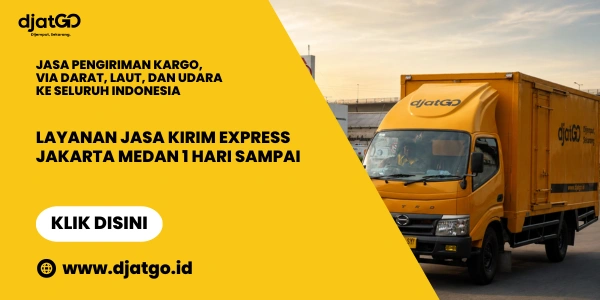 Layanan Jasa Kirim Express Jakarta Medan 1 Hari Sampai