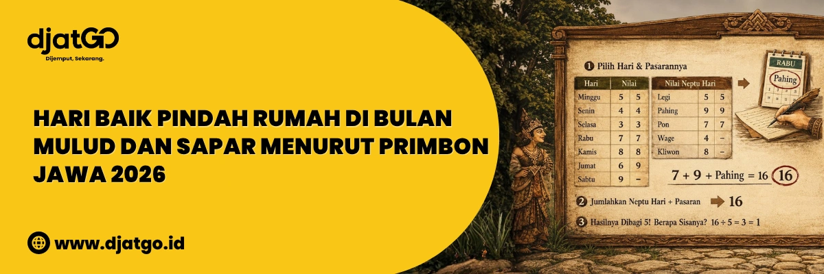 hari baik pindah rumah bulan mulud