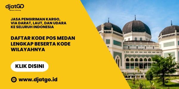 Daftar Kode Pos Medan Lengkap Beserta Kode Wilayahnya