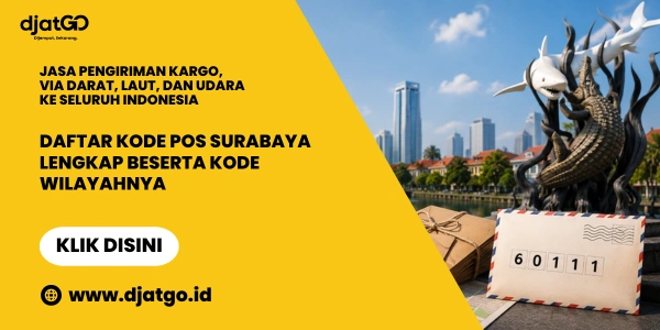 Daftar Kode Pos Surabaya Lengkap Beserta Kode Wilayahnya
