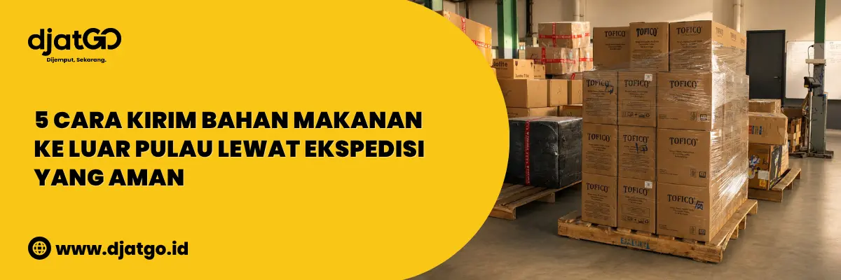 cara kirim bahan makanan