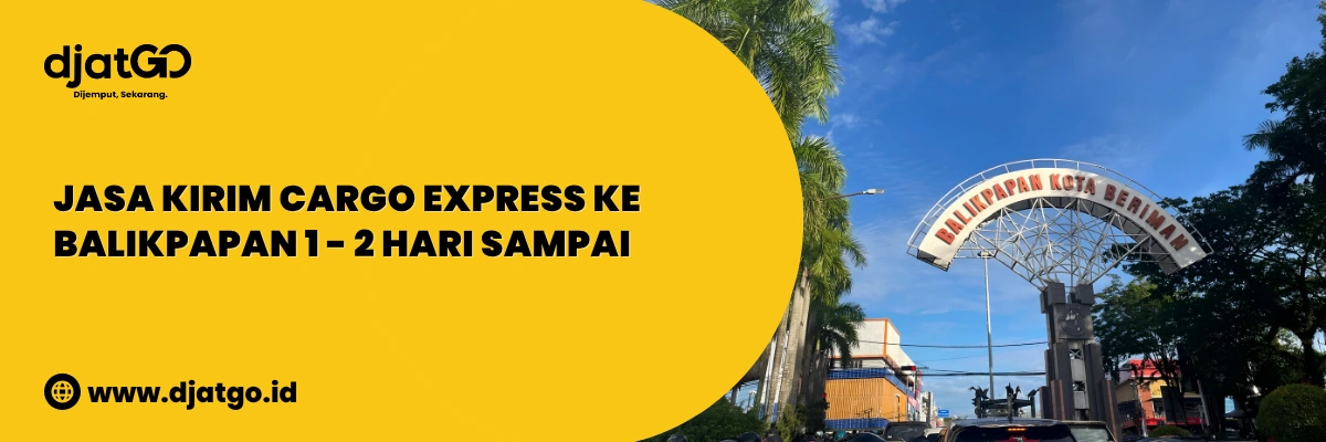 cargo express ke balikpapan