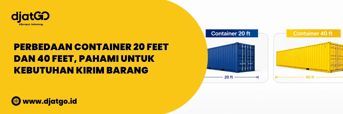 container 20 feet dan 40 feet