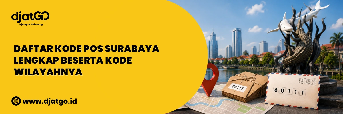 daftar kode pos surabaya