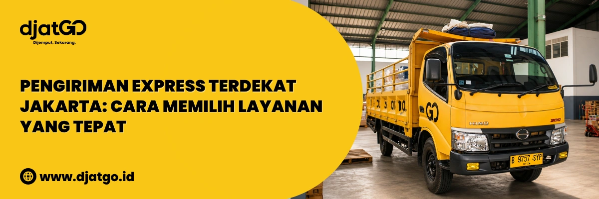 jasa pengiriman express terdekat jakarta