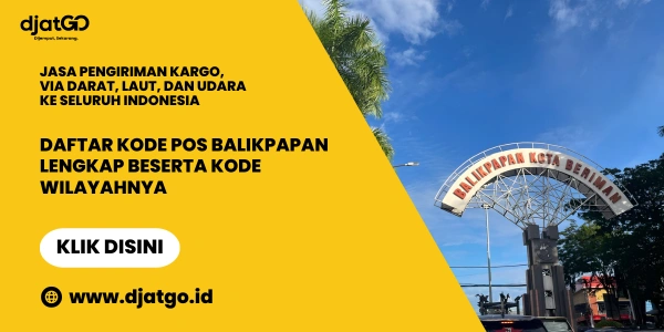 Daftar Kode Pos Balikpapan Lengkap Beserta Kode Wilayahnya
