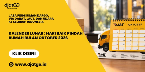 Kalender Lunar Hari Baik Pindah Rumah Bulan Oktober 2026