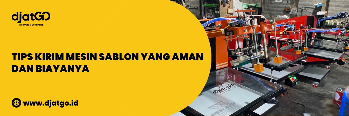 kirim mesin sablon