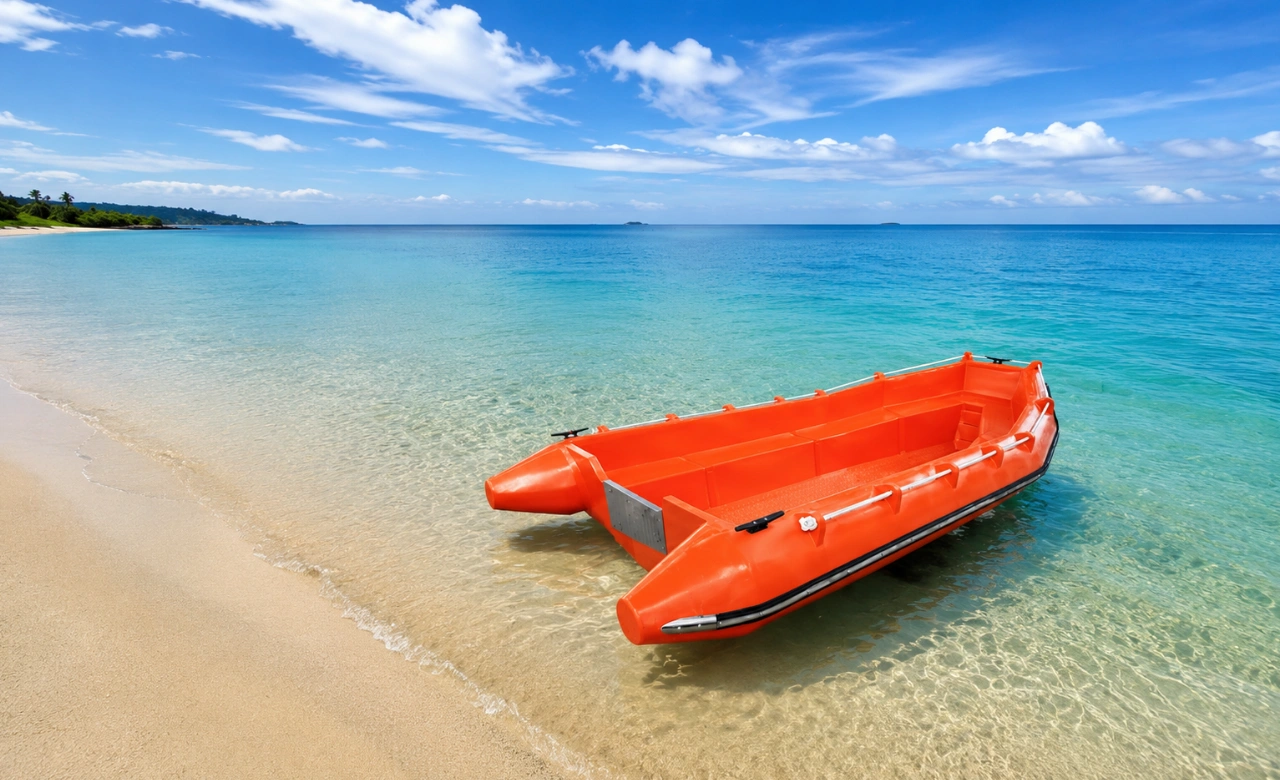tips kirim perahu karet